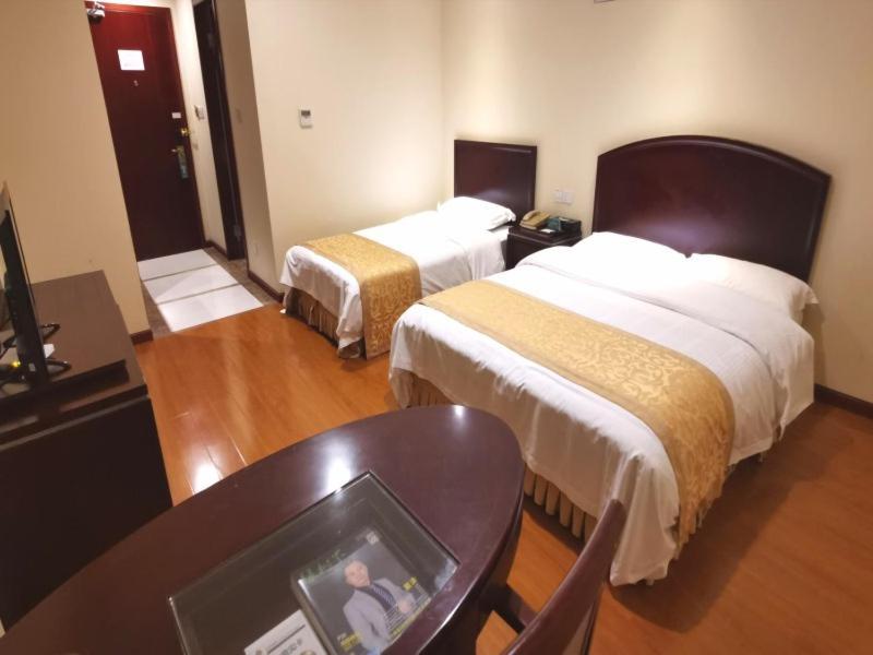 Greentree Alliance Suzhou Wuzhong North Zhongshan Road Jinmanting Hotel Bagian luar foto