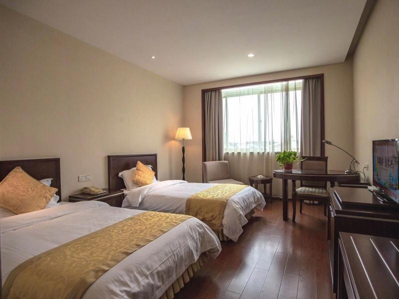 Greentree Alliance Suzhou Wuzhong North Zhongshan Road Jinmanting Hotel Bagian luar foto